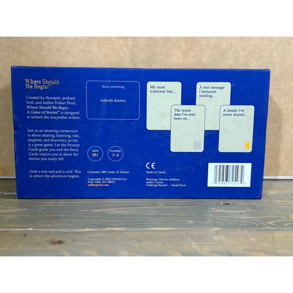 Where Should We Begin A game of stories conversation cards - Picture 4 of 5